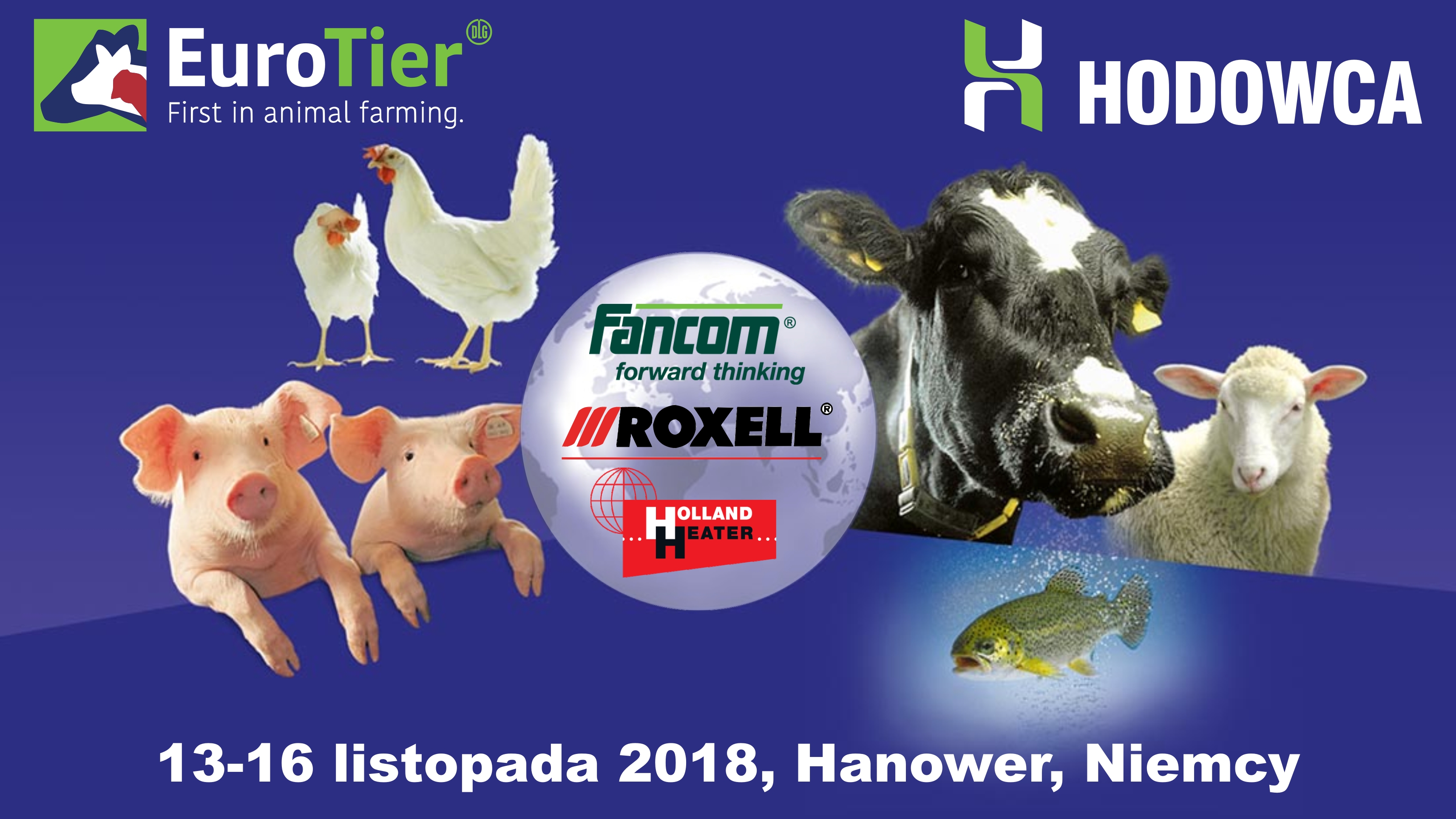  EuroTier 2018 – największe europejskie targi z zakresu produkcji zwierzęcej